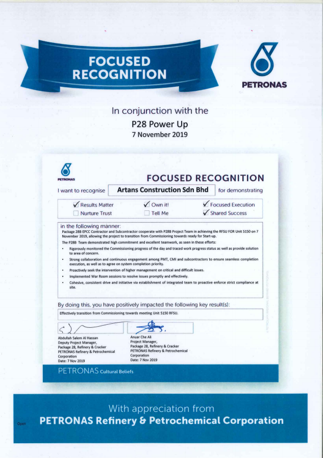 Petronas Refinery & Petrochemical Corporation